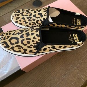 KEDS for KATE SPADE Leopard print mules